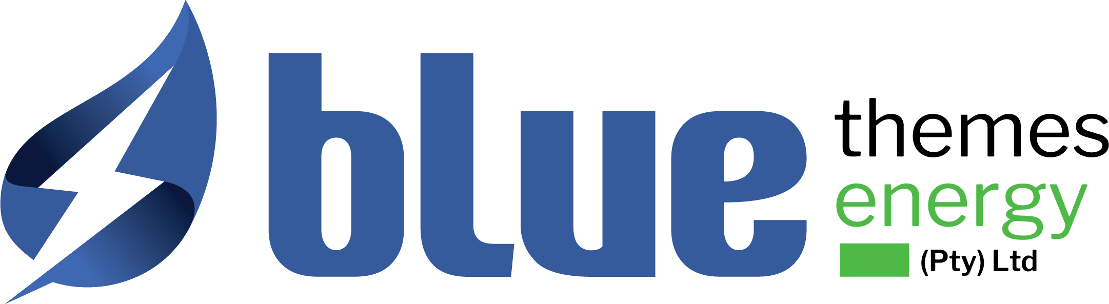 Blue Themes Energy Logo